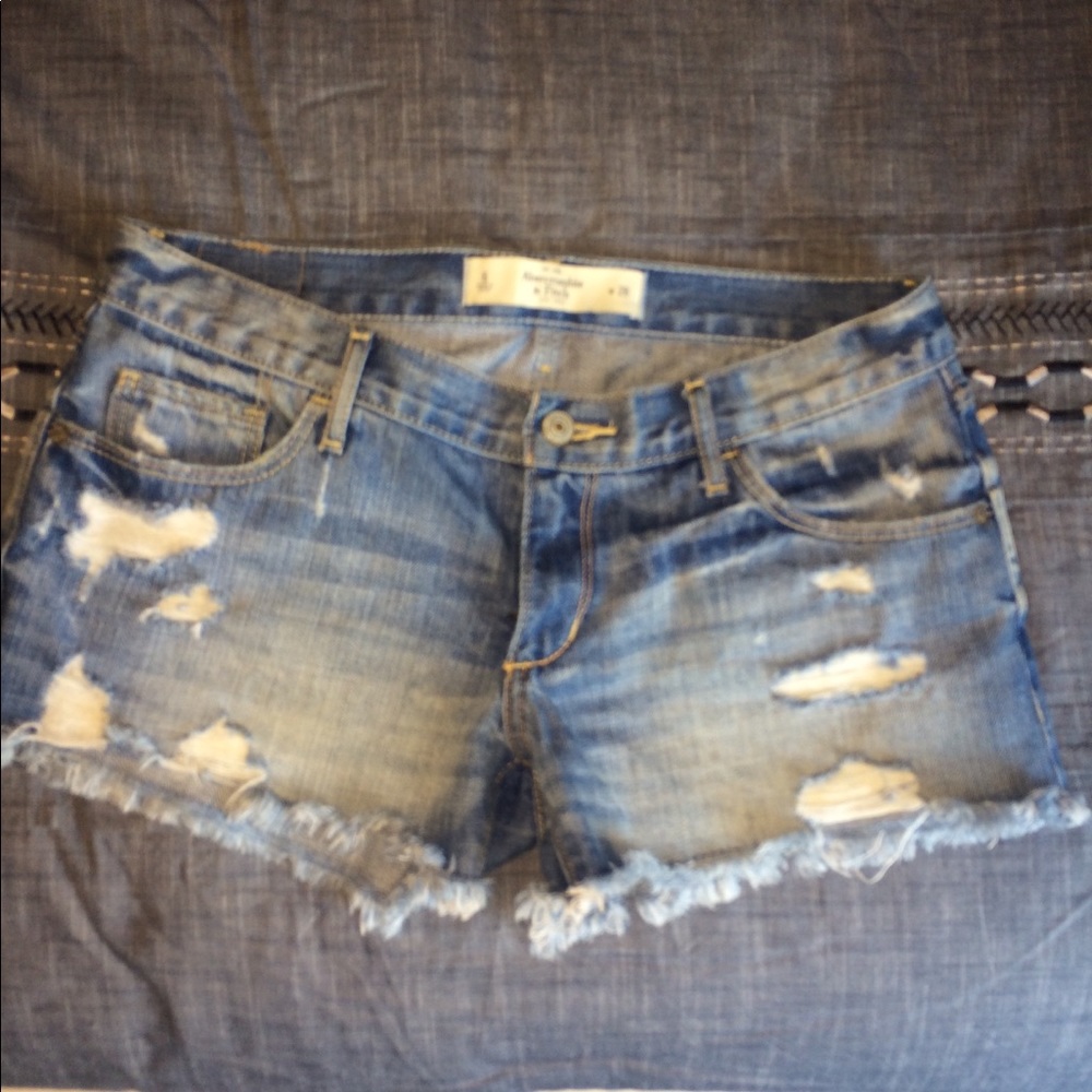 Abercrombie and Fitch jean shorts size 6